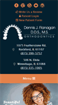Mobile Screenshot of flanaganortho.com